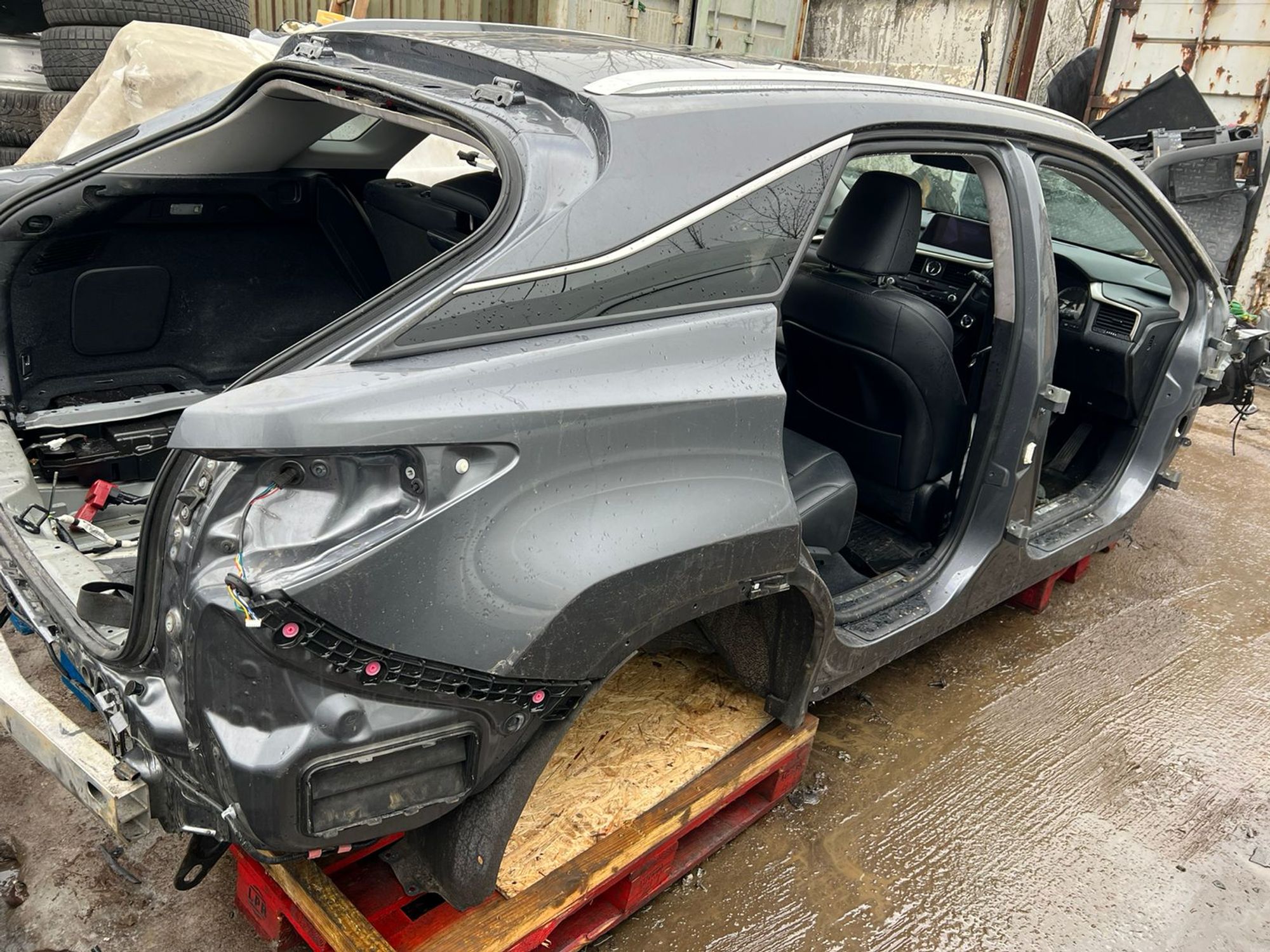 Задняя половина кузова Lexus RX IV 