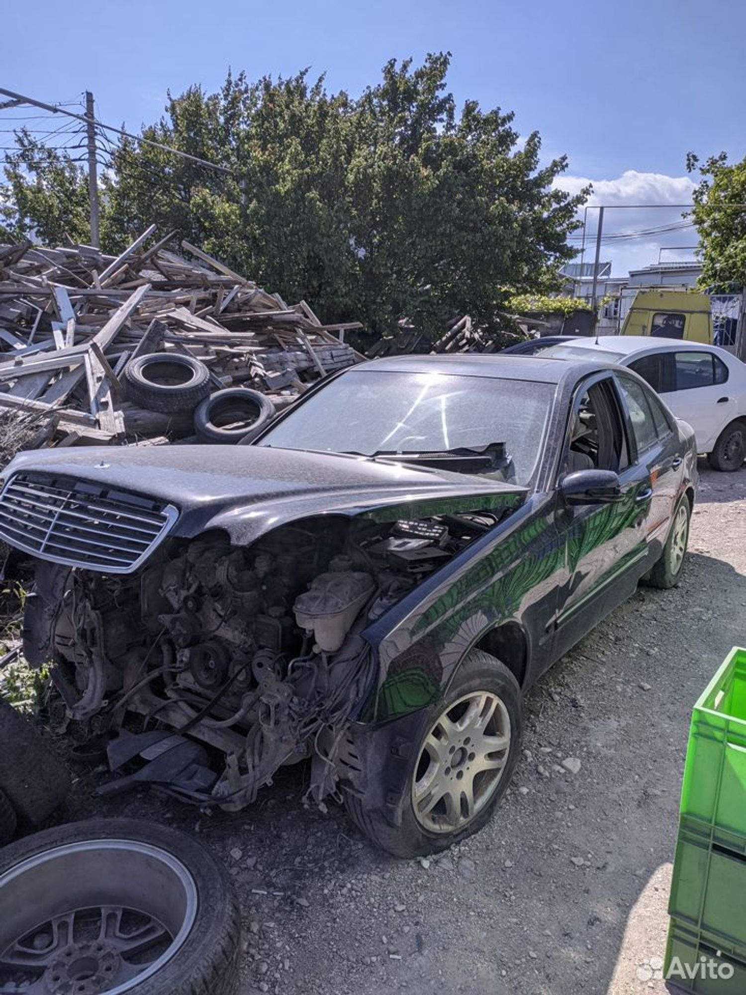 Mercedes w211 e320 в полный разбор