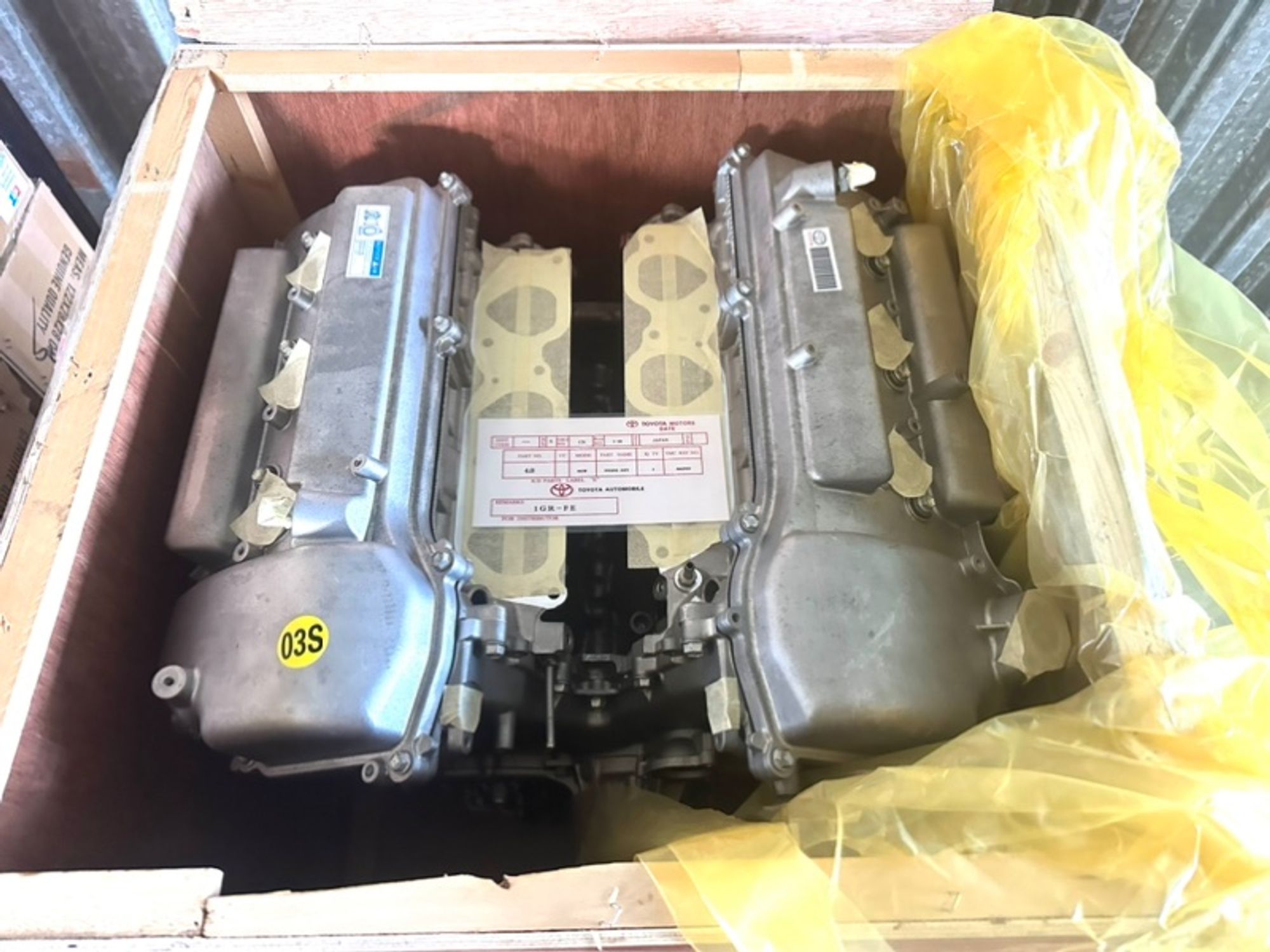 Двигатель в сборе Toyota Land Cruiser Prado 120 