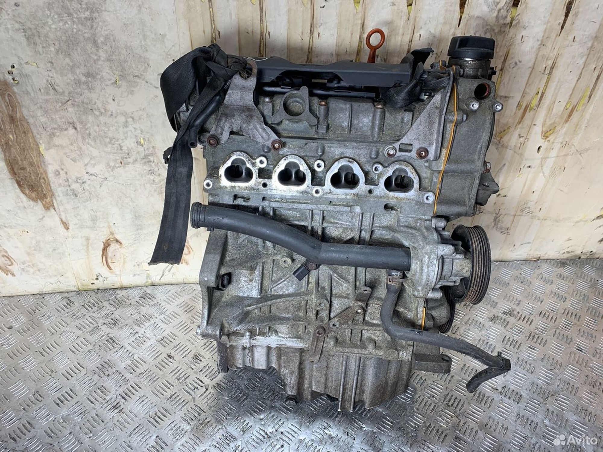 Двигатель BTS 1.6л. Skoda Fabia Volkswagen polo