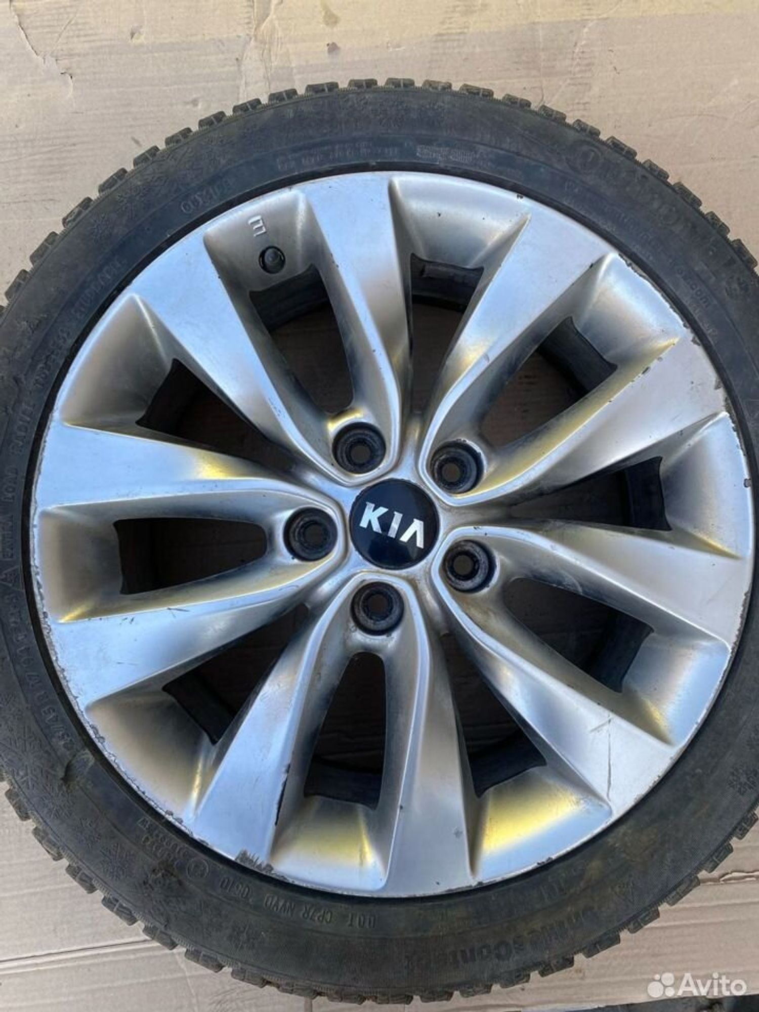 Диск литой оригинал R17 Kia Ceed 2 JD