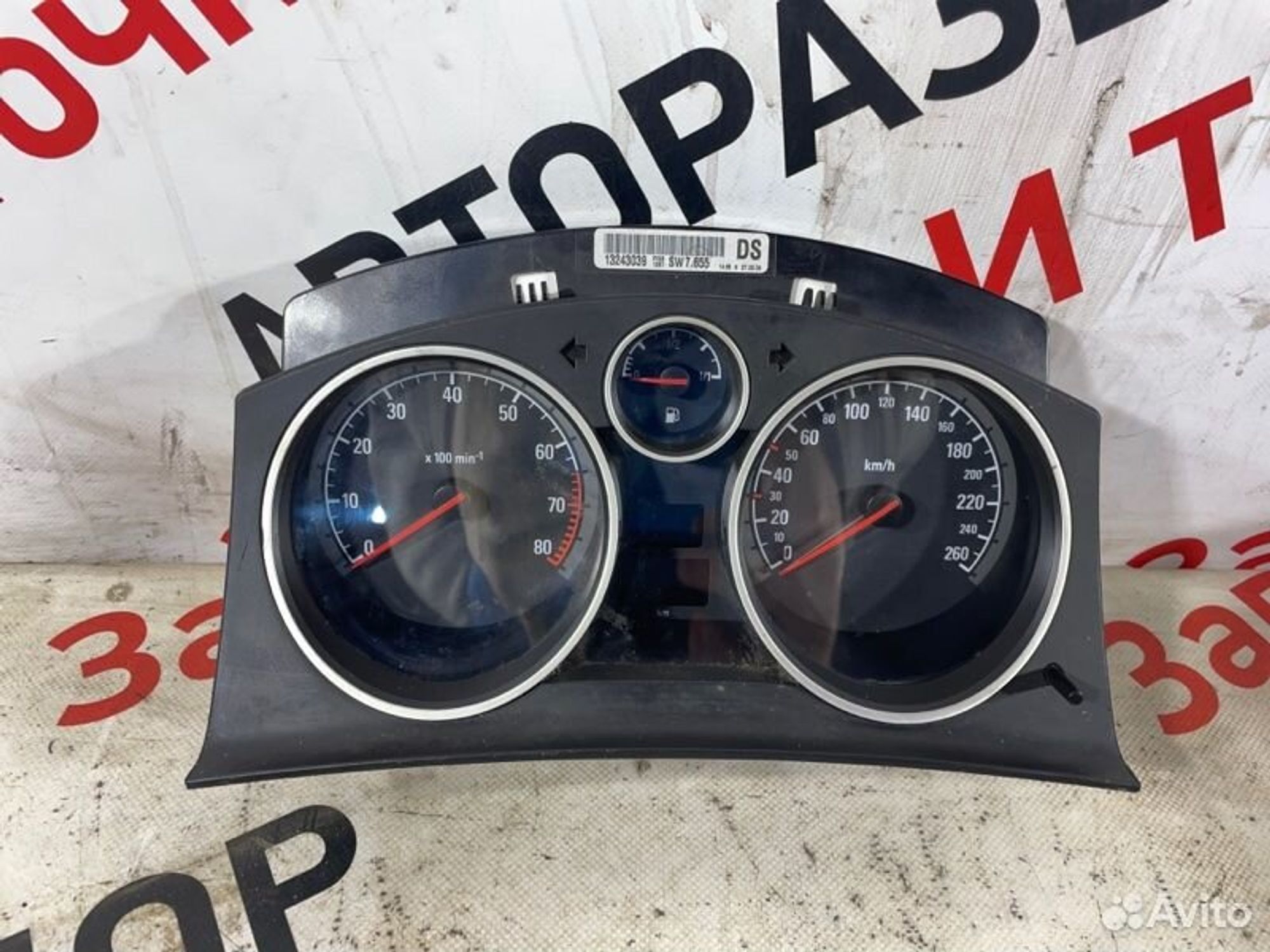 Панель приборов Opel Astra H седан Z18XER 1.8 2008