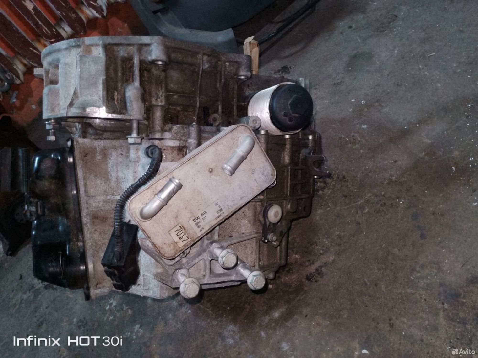 АКПП DSG 7 DQ500 TUR 4WD VW Tiguan 2 пробег 30к
