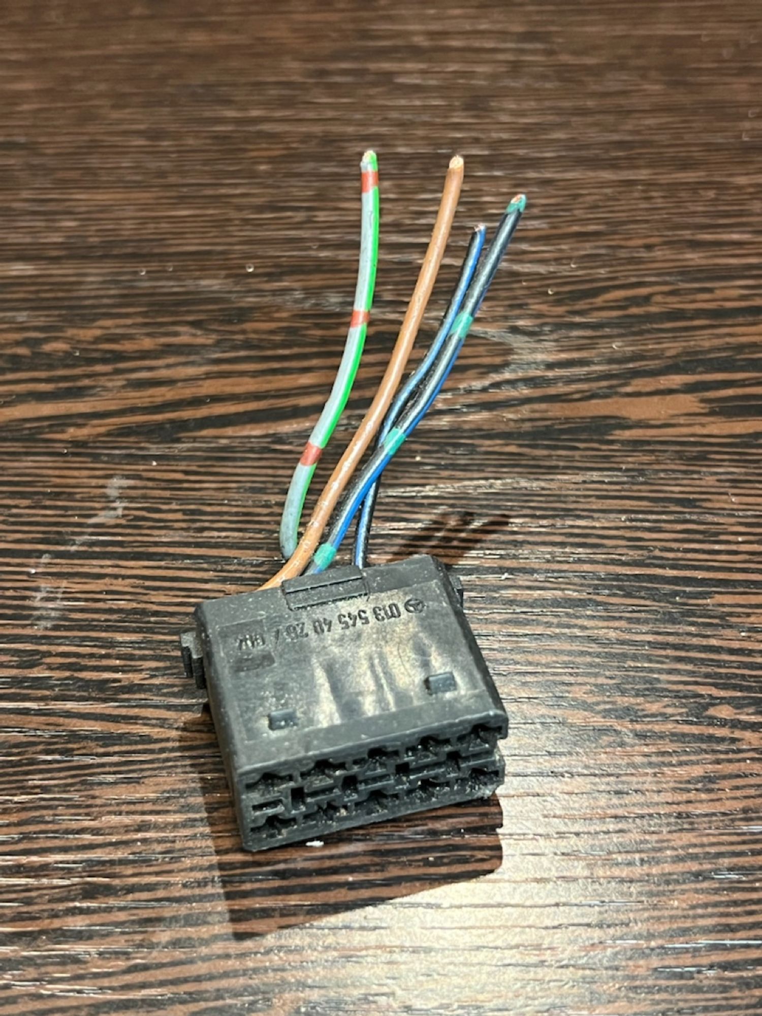 Разъем фишка Mercedes A0135454026
