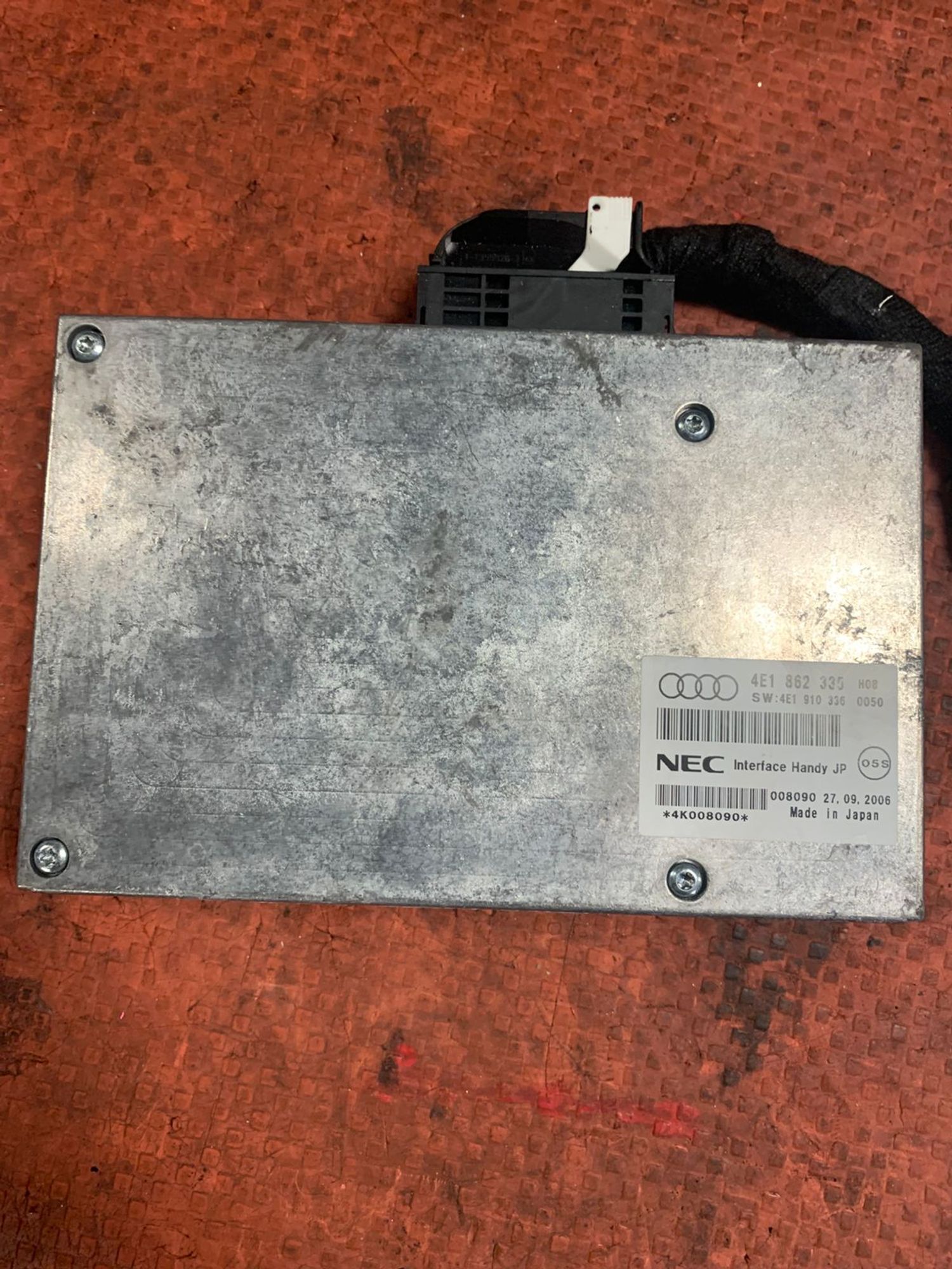 Блок управления Audi A6 C6 4E1862335