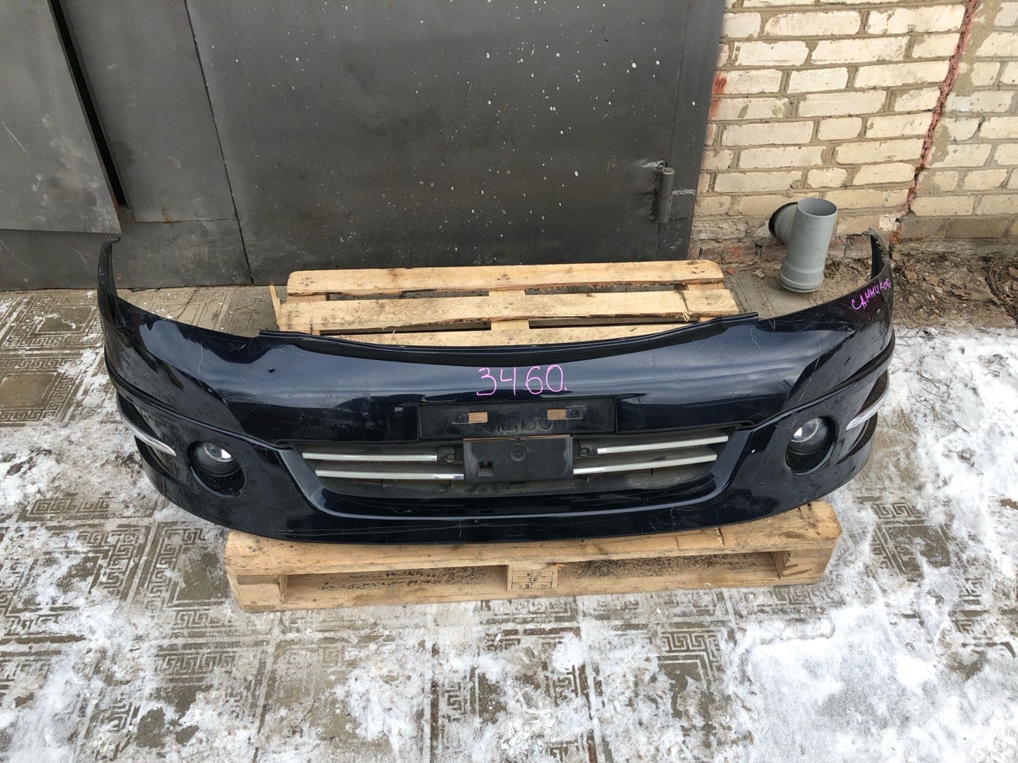 Бампер передний  nissan teana J32  tuning axis