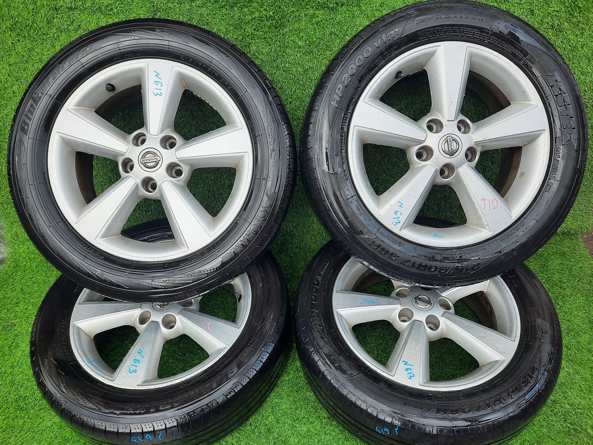 613 Диски 215/60 R17 Nissan Qashqai I  J10