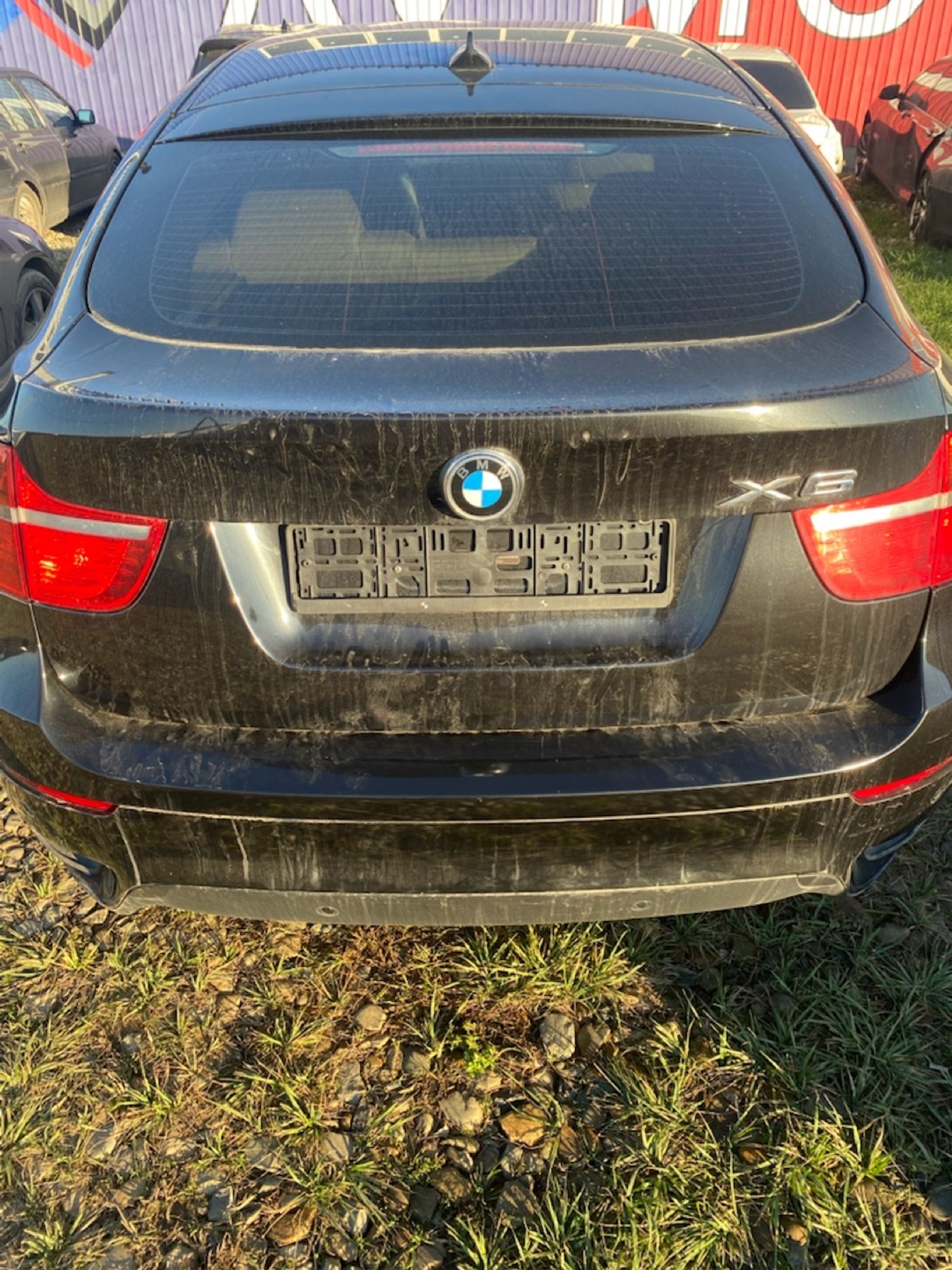 BMW X6 E71 Дверь багажника с стеклом в цвете 475