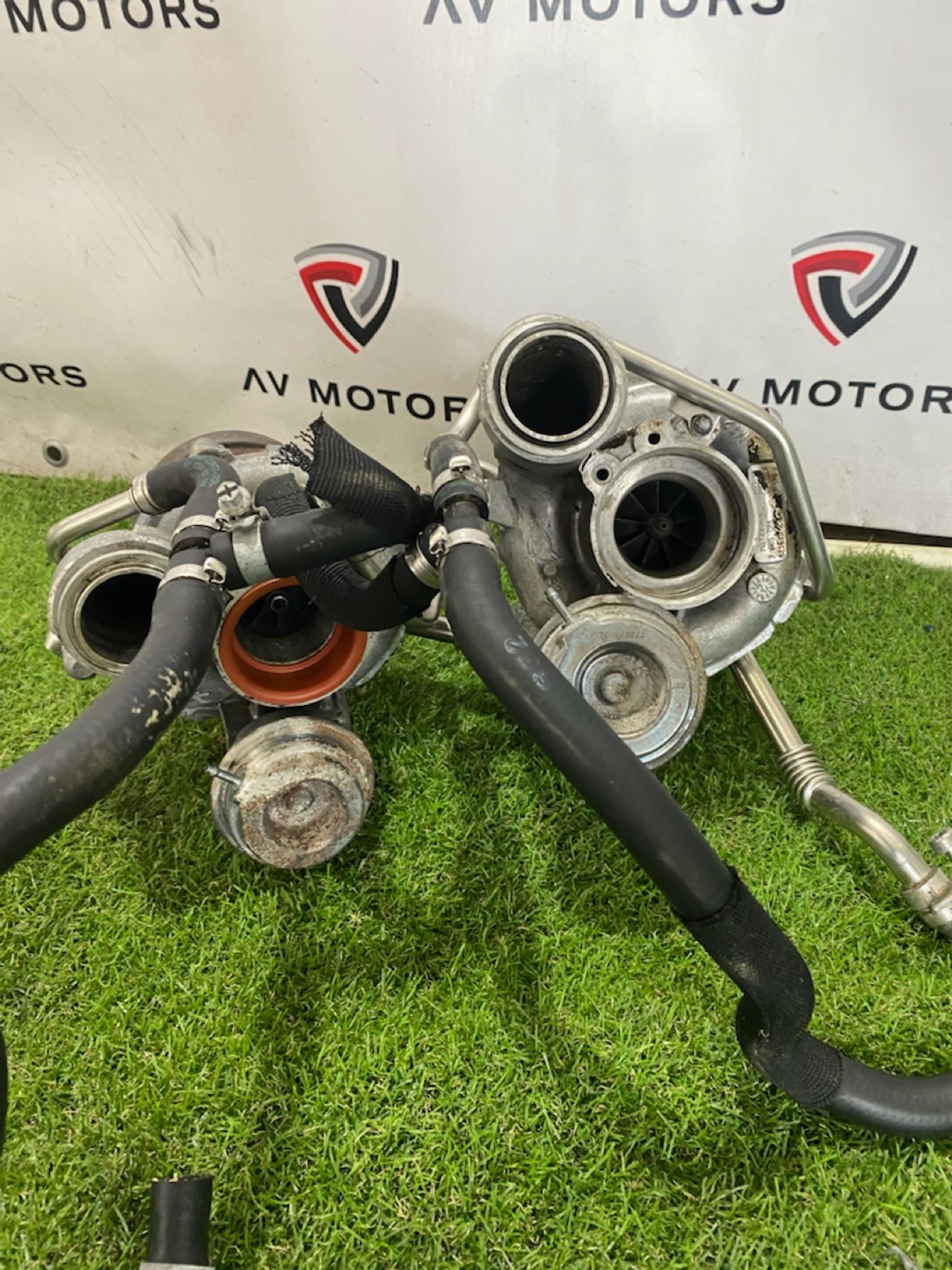 BMW 7 F02 LCI Турбина N63B44B