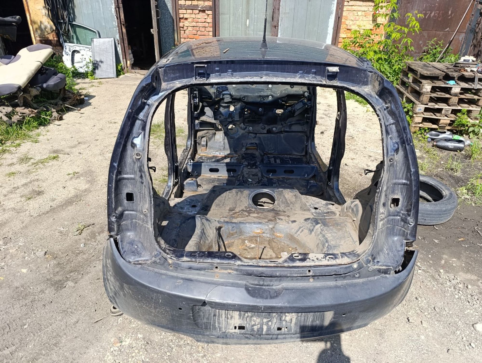 Задняя половина кузова Chery Kimo (A1) 2009
